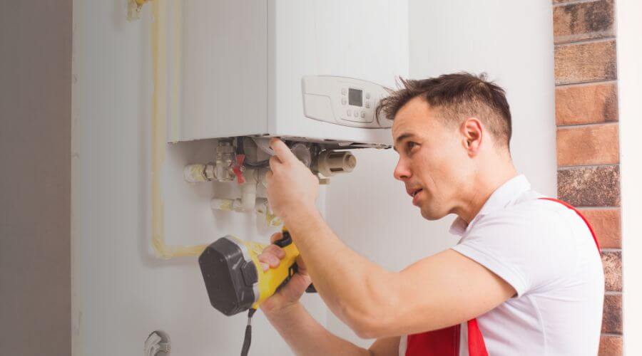 Professional water heater repair in Gilchrist, TX